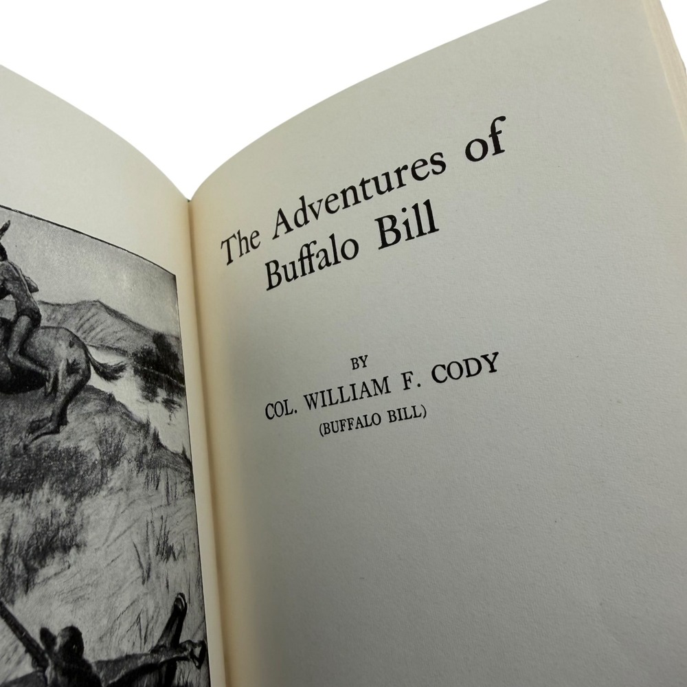The Adventures of Buffalo Bill Col William F Cody Bonanza Book Hardcover Western - Picture 3 of 10